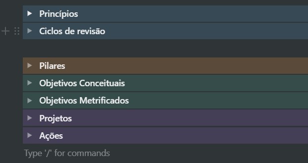 Pilares da vida
